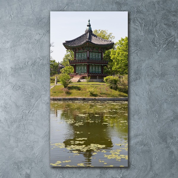 Bild auf Acrylglas vertikal Japanischer Park