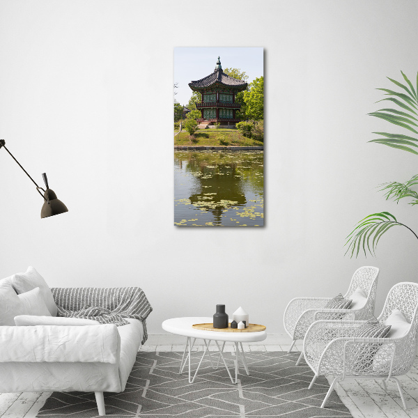 Bild auf Acrylglas vertikal Japanischer Park
