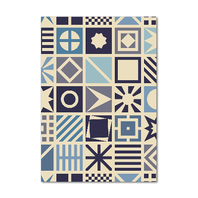 Bild auf Acrylglas vertikal Geometrischer Hintergrund