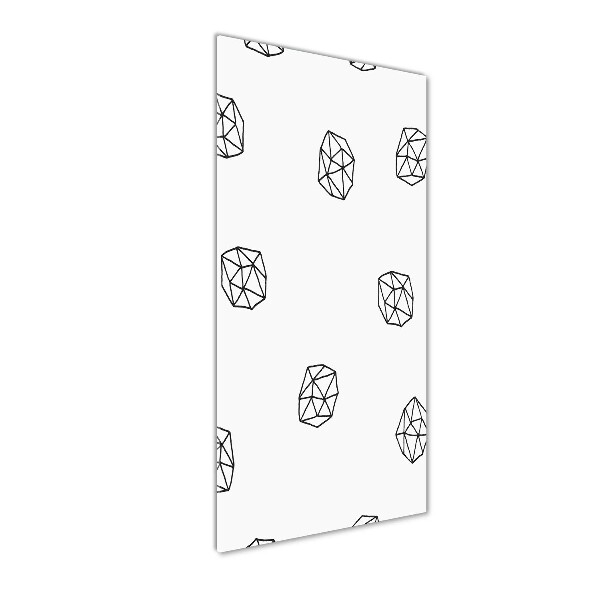 Plexiglasbilder vertikal Abstraktes Muster