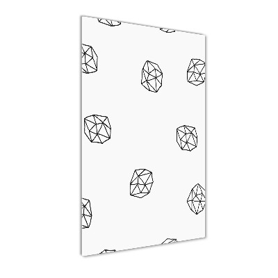 Plexiglasbilder vertikal Abstraktes Muster