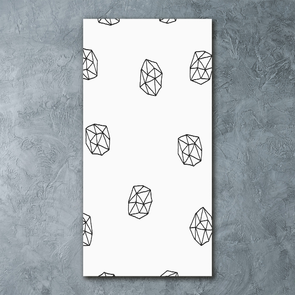 Plexiglasbilder vertikal Abstraktes Muster