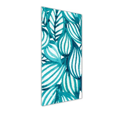 Plexiglasbilder vertikal Blätter