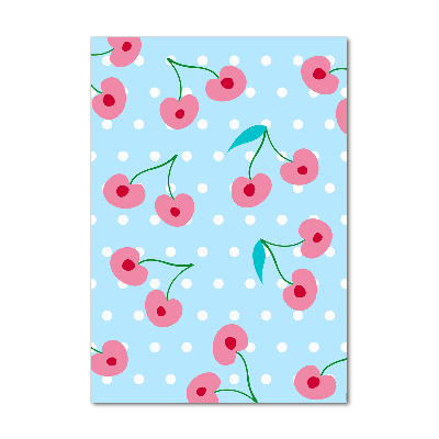 Plexiglasbilder vertikal Kirschen