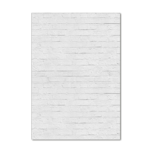 Plexiglasbilder vertikal Ziegelmauer