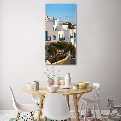 Bild auf Acrylglas vertikal Mykonos, Griechenland