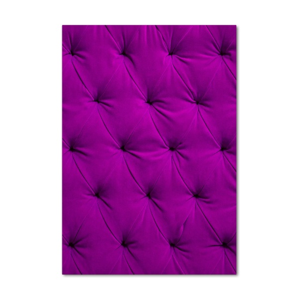 Modernes Acrylbild vertikal Samtwand