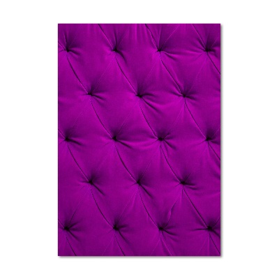 Modernes Acrylbild vertikal Samtwand