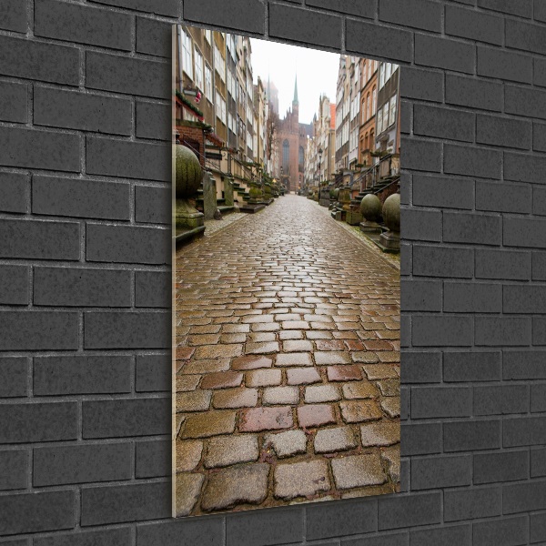 Acrylbild vertikal Danzig, Polen