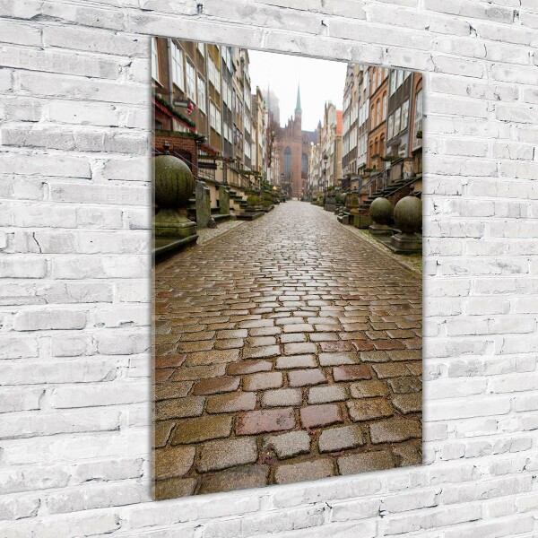 Acrylbild vertikal Danzig, Polen