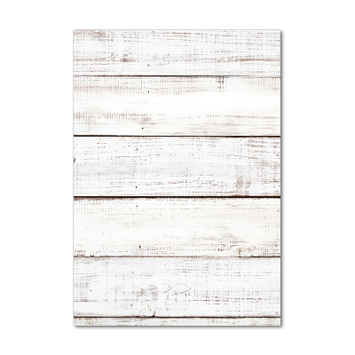 Acrylbild vertikal Holzwand