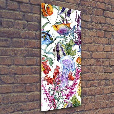 Plexiglasbilder vertikal Unterwasserwelt