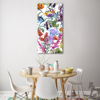 Plexiglasbilder vertikal Unterwasserwelt