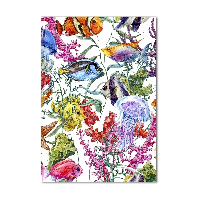 Plexiglasbilder vertikal Unterwasserwelt