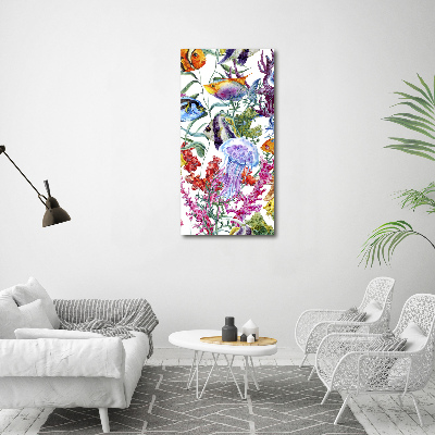 Plexiglasbilder vertikal Unterwasserwelt