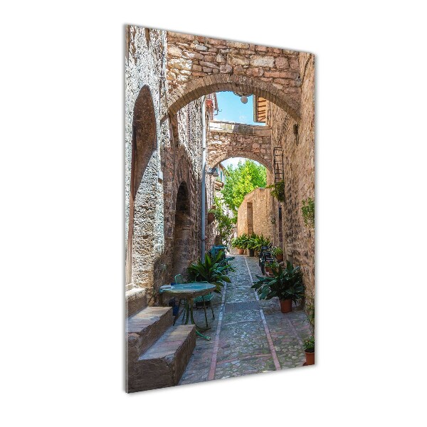 Plexiglasbilder vertikal Italienische Straßen