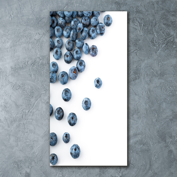 Modernes Acrylbild vertikal Beeren