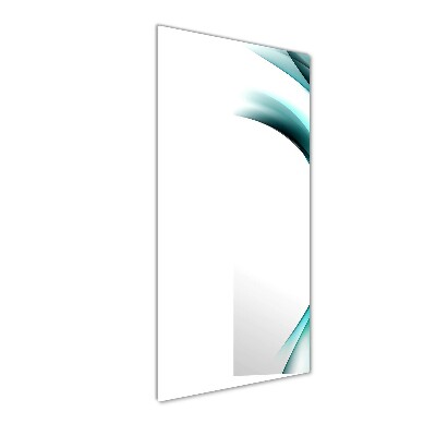 Acrylbild vertikal Abstrakte Wellen