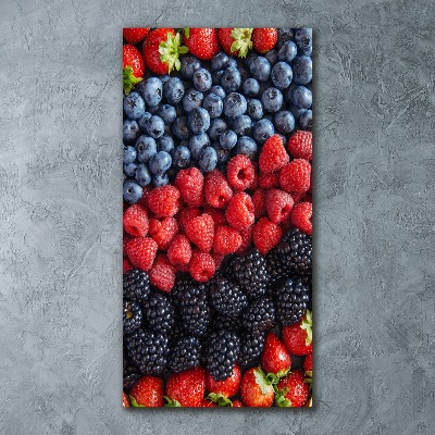 Bild auf Acrylglas vertikal Waldfrüchte