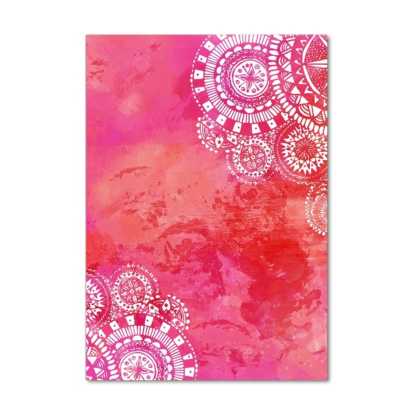 Bild auf Acrylglas vertikal Ornamente