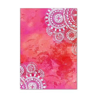 Bild auf Acrylglas vertikal Ornamente