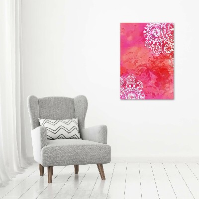 Bild auf Acrylglas vertikal Ornamente