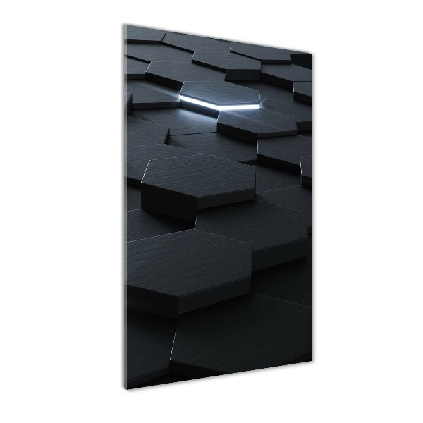 Plexiglasbilder vertikal Abstraktion