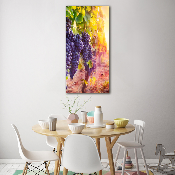 Plexiglasbilder vertikal Weinberg