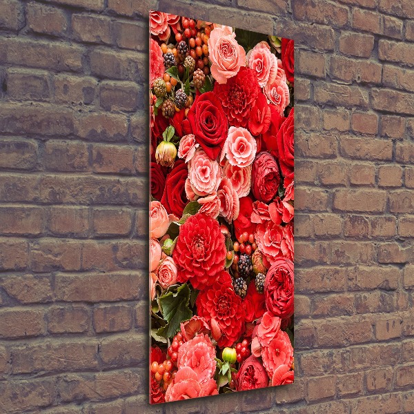 Bild auf Acrylglas vertikal Ein Blumenstrauß