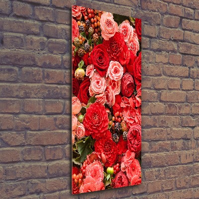 Bild auf Acrylglas vertikal Ein Blumenstrauß