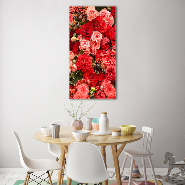 Bild auf Acrylglas vertikal Ein Blumenstrauß