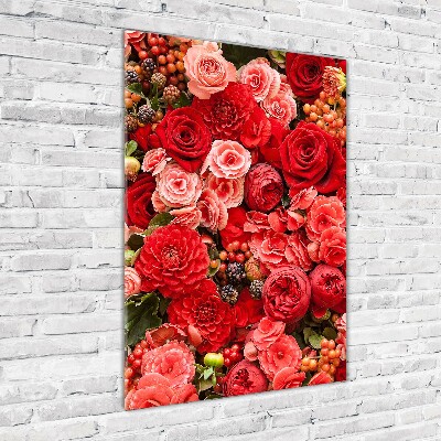 Bild auf Acrylglas vertikal Ein Blumenstrauß