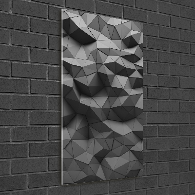 Plexiglasbilder vertikal Abstrakter 3D-Hintergrund