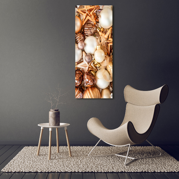 Plexiglasbilder vertikal Weihnachtsdekorationen