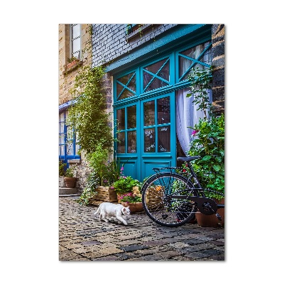 Plexiglasbilder vertikal Eine charmante Straße