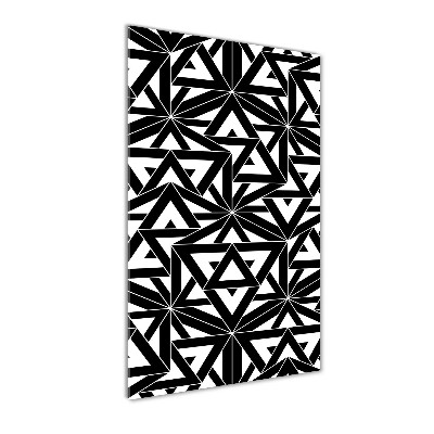 Bild auf Acrylglas vertikal Geometrischer Hintergrund