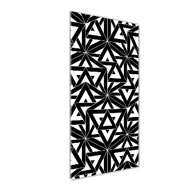 Bild auf Acrylglas vertikal Geometrischer Hintergrund