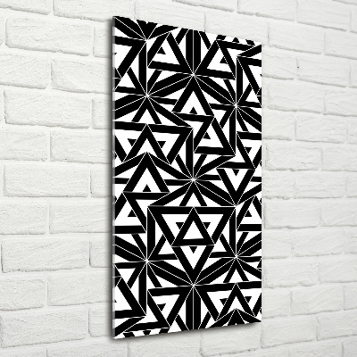 Bild auf Acrylglas vertikal Geometrischer Hintergrund