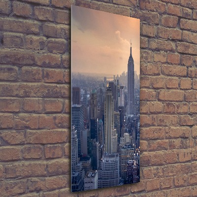 Bild auf Acrylglas vertikal Manhattan, New York