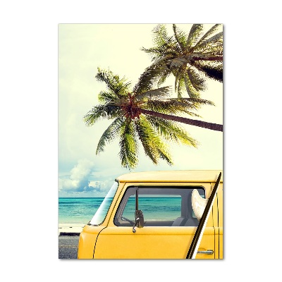 Bild auf Acrylglas vertikal Zeit zum Surfen