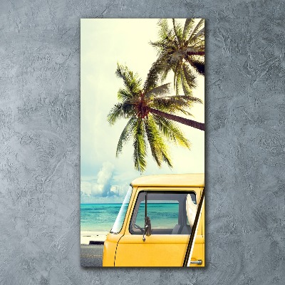 Bild auf Acrylglas vertikal Zeit zum Surfen