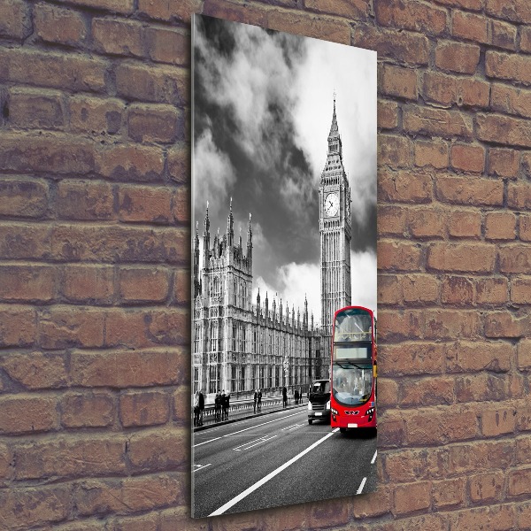 Bild auf Acrylglas vertikal Big Ben London