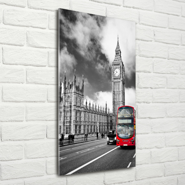Bild auf Acrylglas vertikal Big Ben London