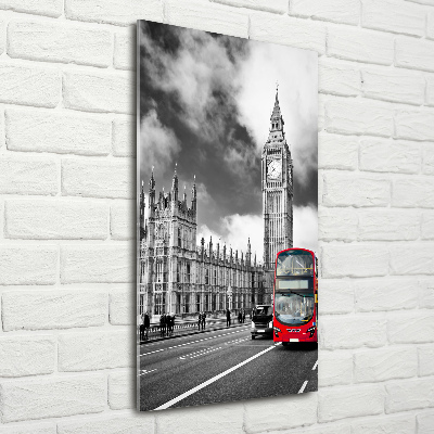 Bild auf Acrylglas vertikal Big Ben London