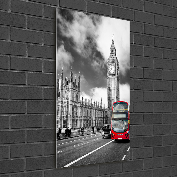 Bild auf Acrylglas vertikal Big Ben London