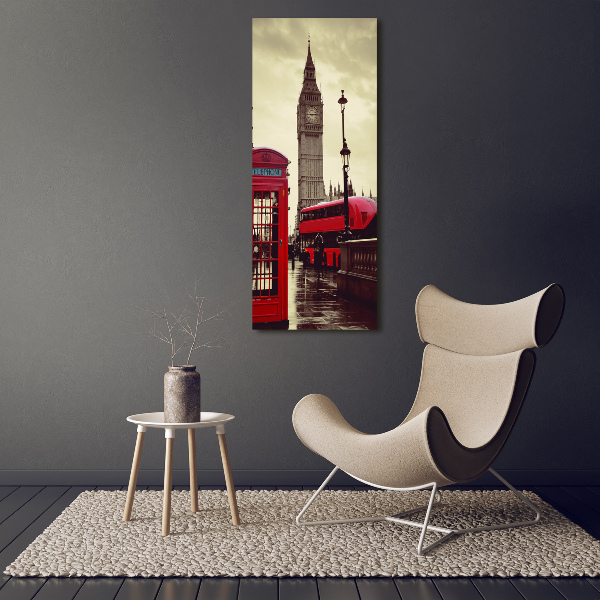 Plexiglasbilder vertikal Big Ben London