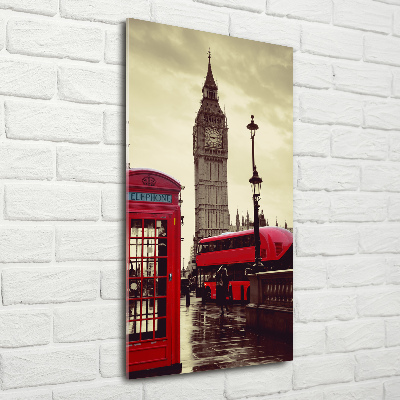 Plexiglasbilder vertikal Big Ben London