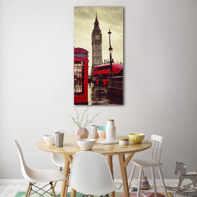 Plexiglasbilder vertikal Big Ben London