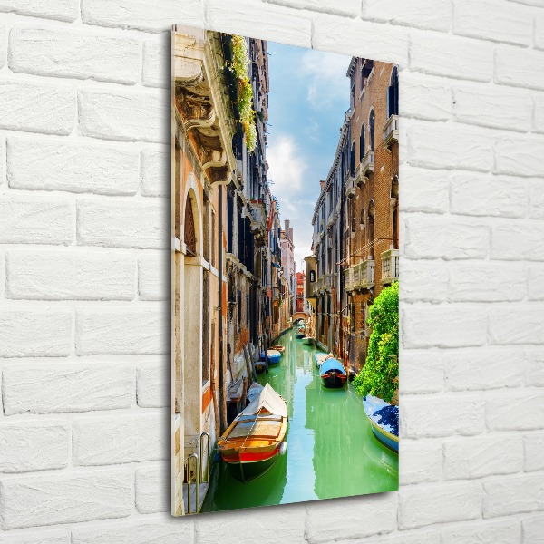 Modernes Acrylbild vertikal Venedig, Italien