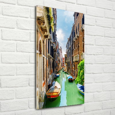Modernes Acrylbild vertikal Venedig, Italien